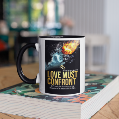 Love Must Confront Coffee Mug